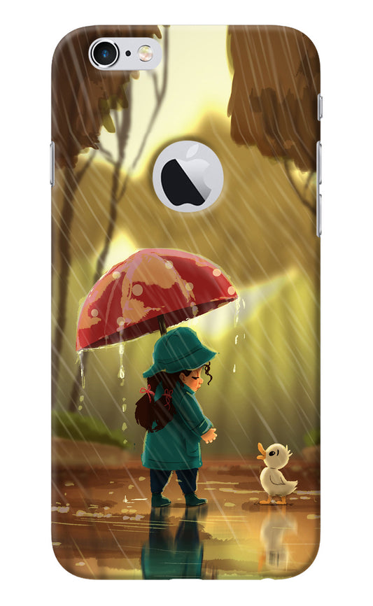 Rainy Day iPhone 6 Logocut Back Cover