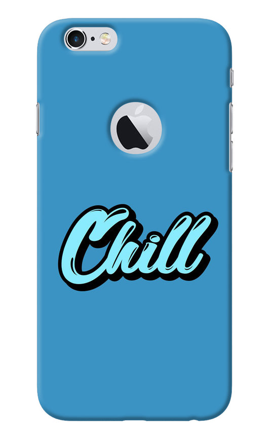 Chill iPhone 6 Logocut Back Cover