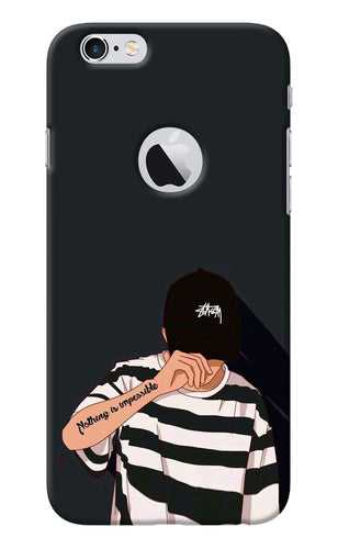 Aesthetic Boy iPhone 6 Logocut Back Cover