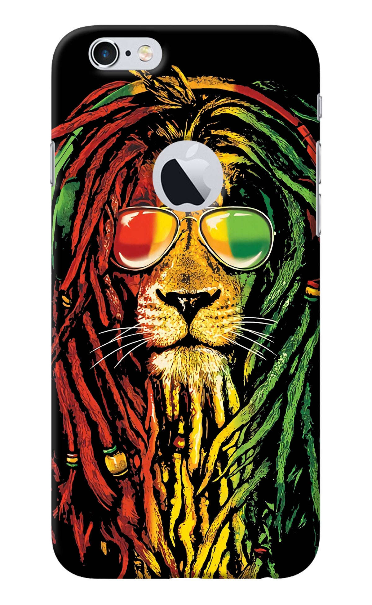 Rasta Lion iPhone 6 Logocut Back Cover