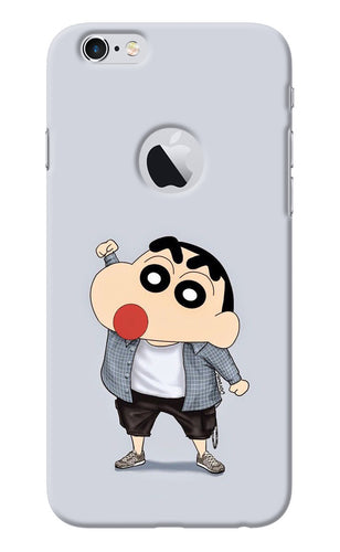 Shinchan iPhone 6 Logocut Back Cover