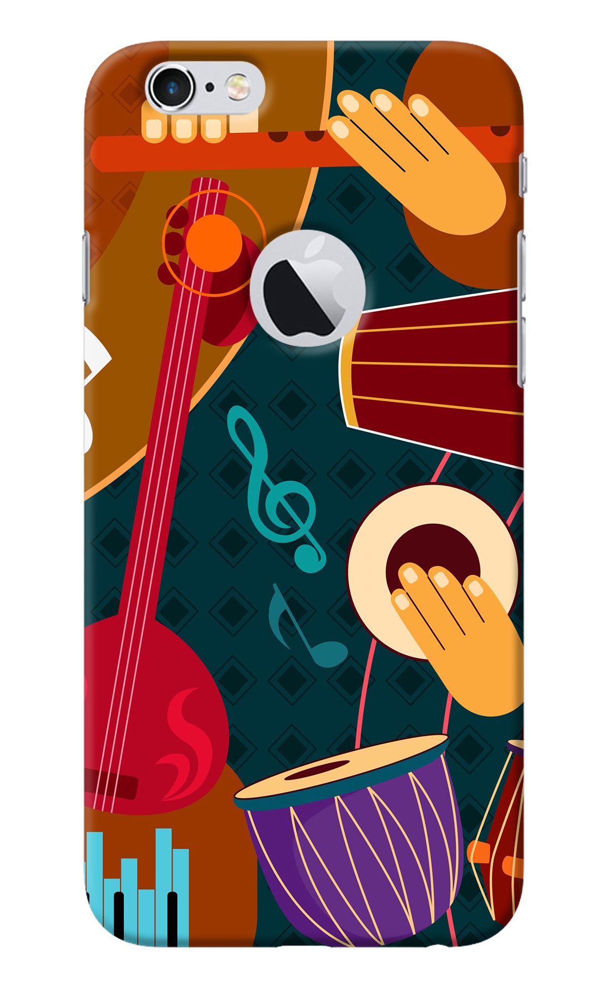 Music Instrument iPhone 6 Logocut Back Cover