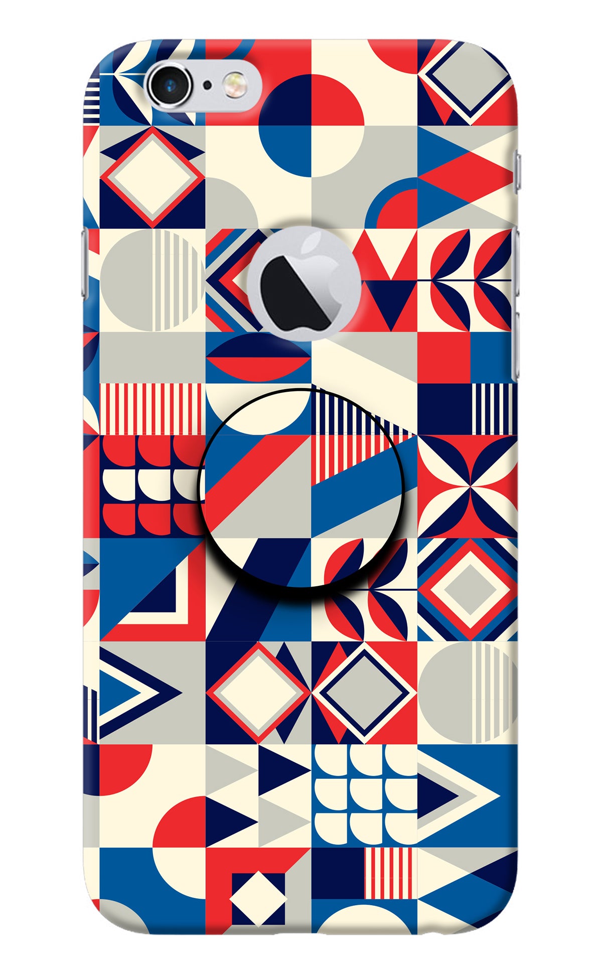 Colorful Pattern iPhone 6 Logocut Pop Case