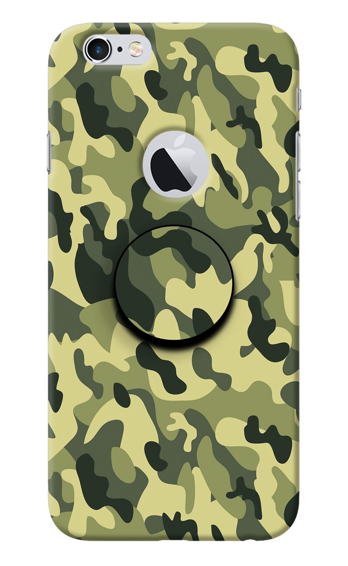 Camouflage iPhone 6 Logocut Pop Case