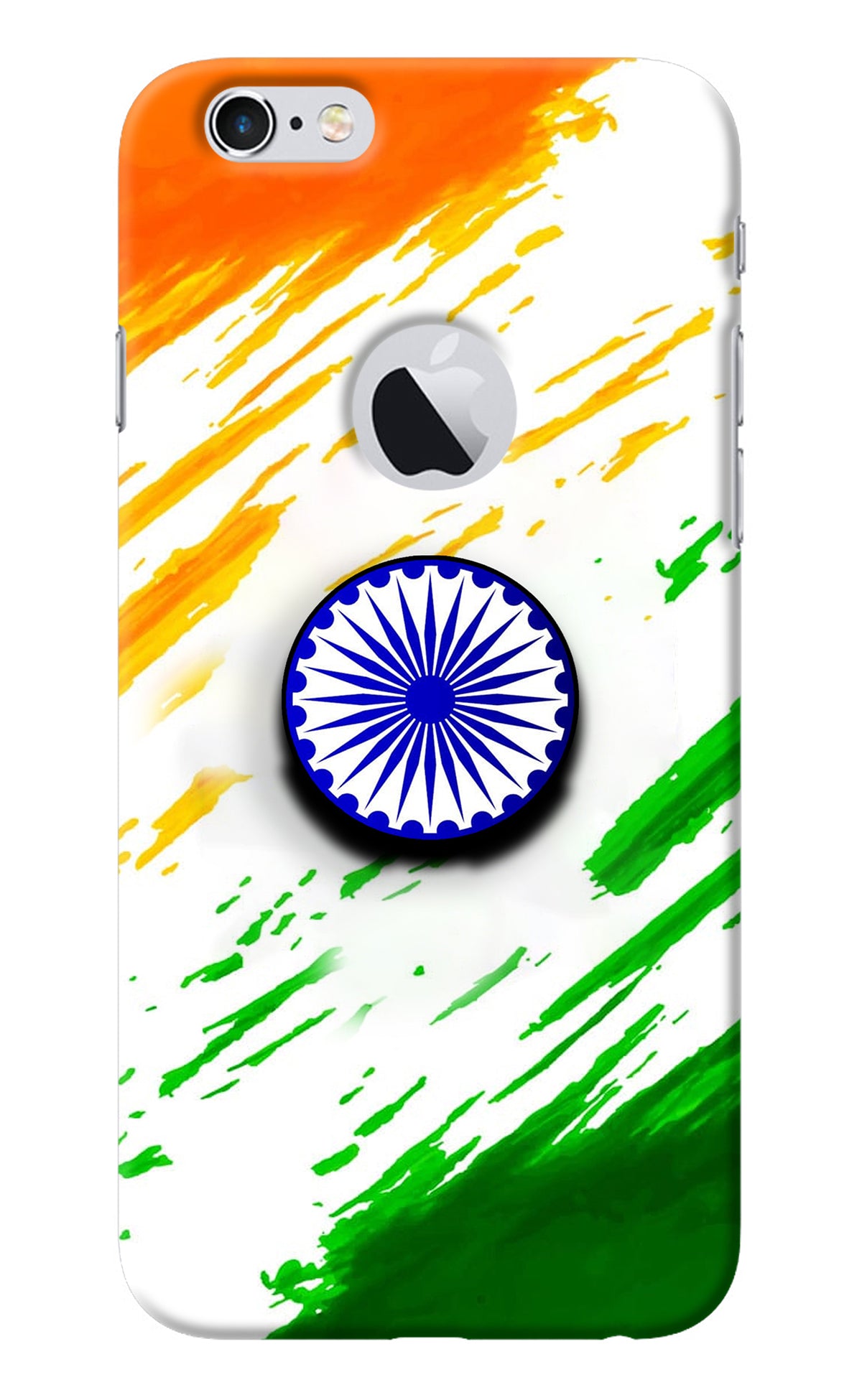 Indian Flag Ashoka Chakra iPhone 6 Logocut Pop Case