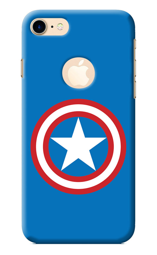 Captain America Logo iPhone 7 Logocut Back Cover