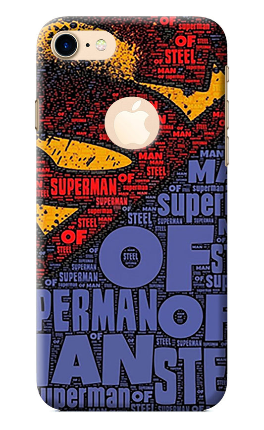Superman iPhone 7 Logocut Back Cover
