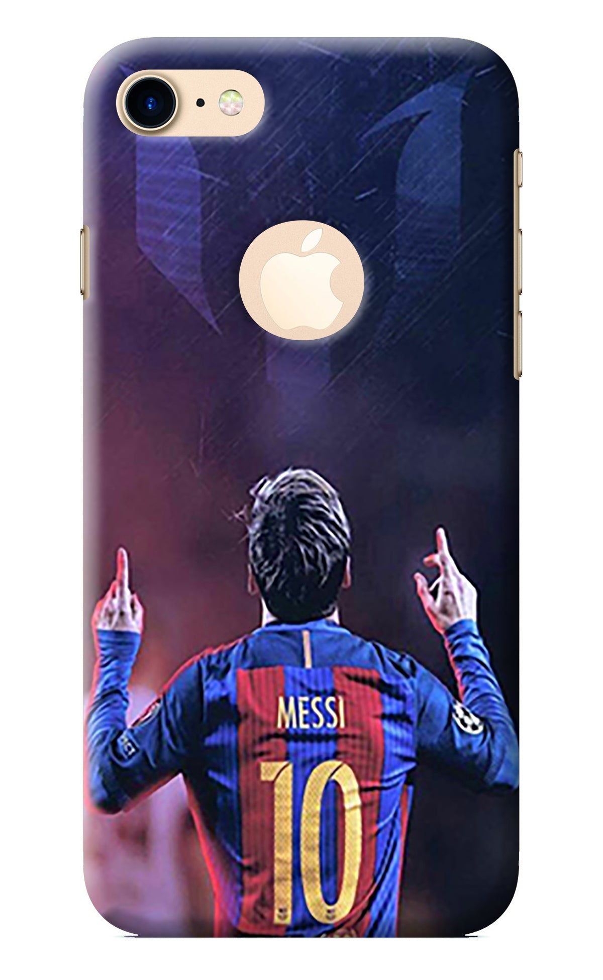 Messi iPhone 7 Logocut Back Cover