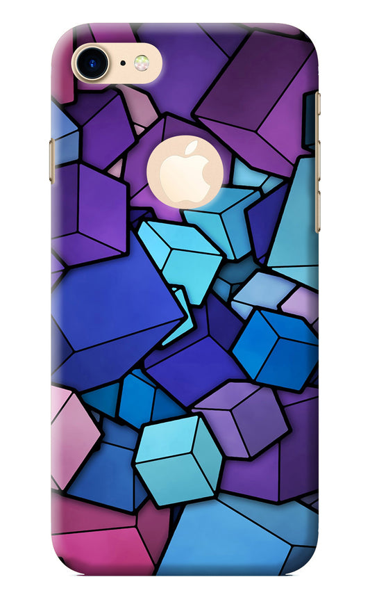 Cubic Abstract iPhone 7 Logocut Back Cover