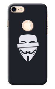 Anonymous Face iPhone 7 Logocut Back Cover
