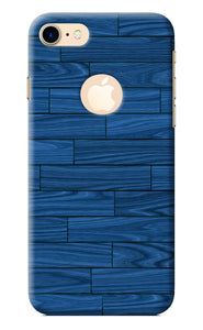 Wooden Texture iPhone 7 Logocut Back Cover