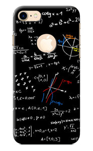 Mathematics Formula iPhone 7 Logocut Back Cover