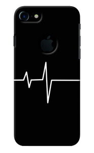 Heart Beats iPhone 7 Logocut Back Cover