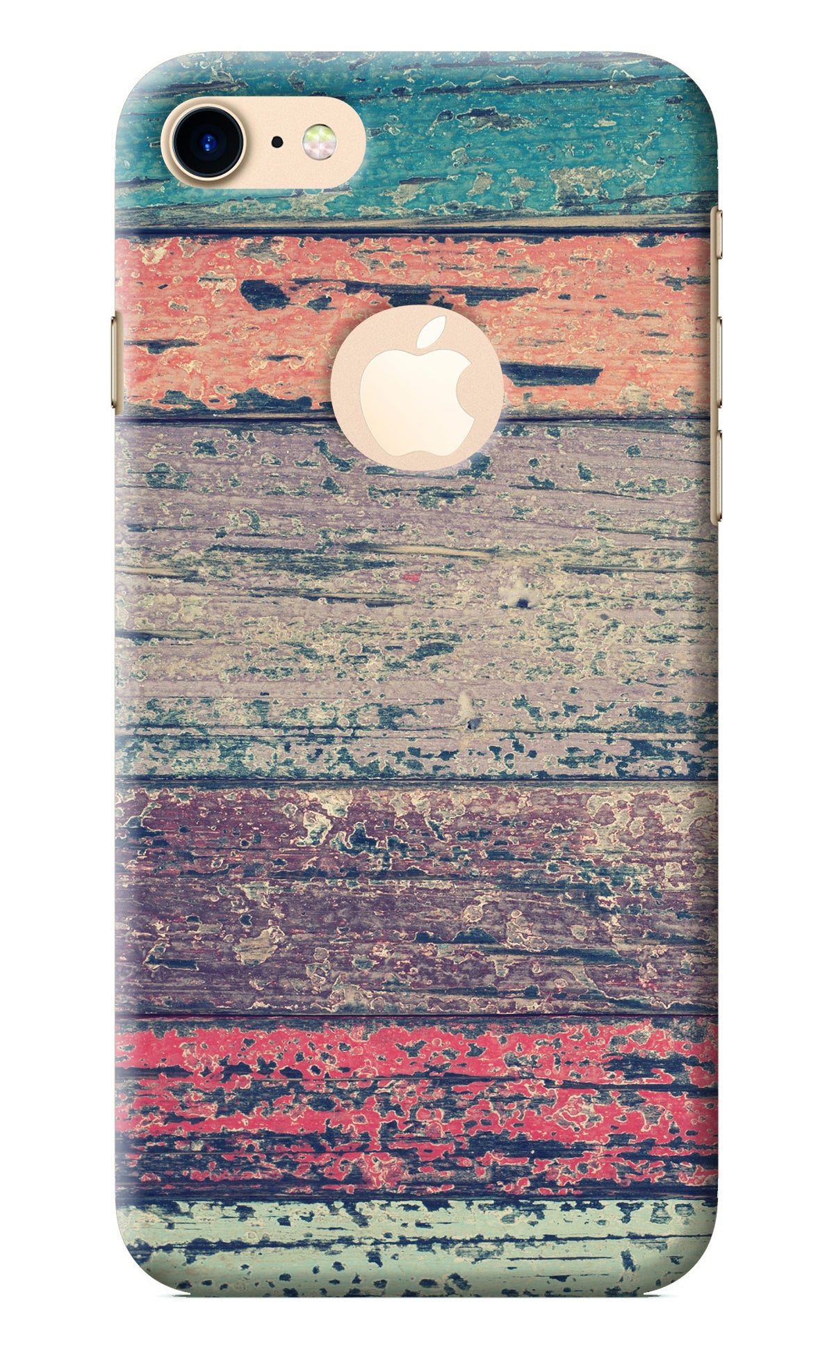 Colourful Wall iPhone 7 Logocut Back Cover