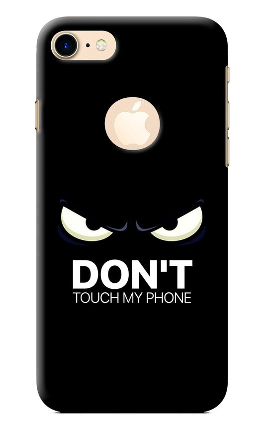 Don'T Touch My Phone iPhone 7 Logocut Back Cover