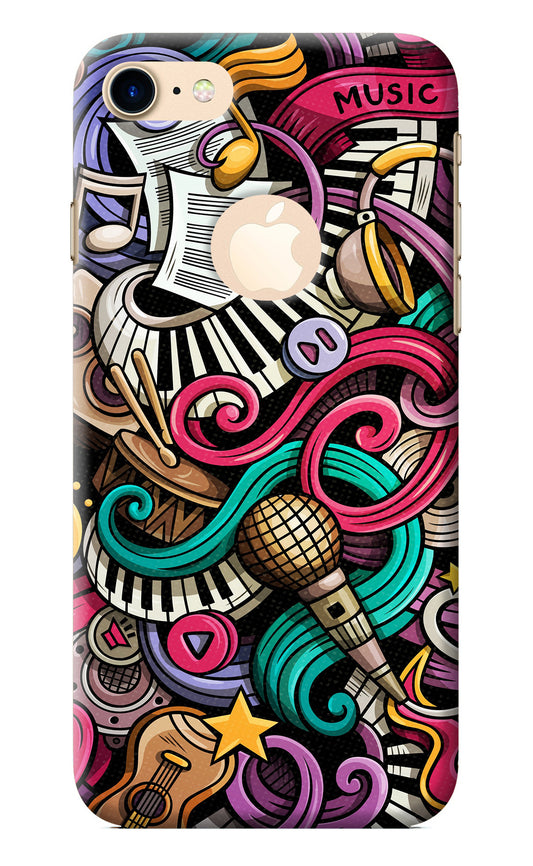 Music Abstract iPhone 7 Logocut Back Cover