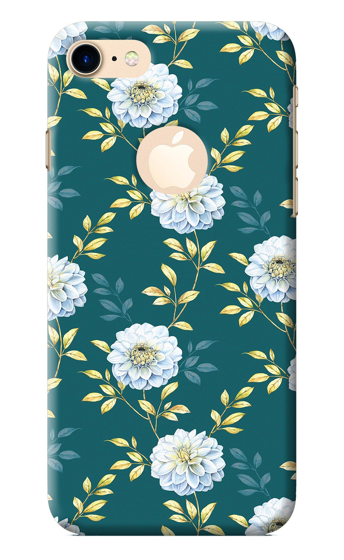 Flowers iPhone 7 Logocut Back Cover