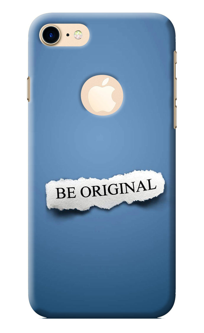 Be Original iPhone 7 Logocut Back Cover