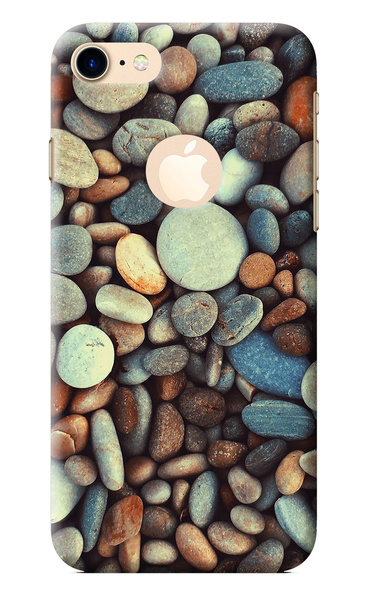 Pebble iPhone 7 Logocut Back Cover