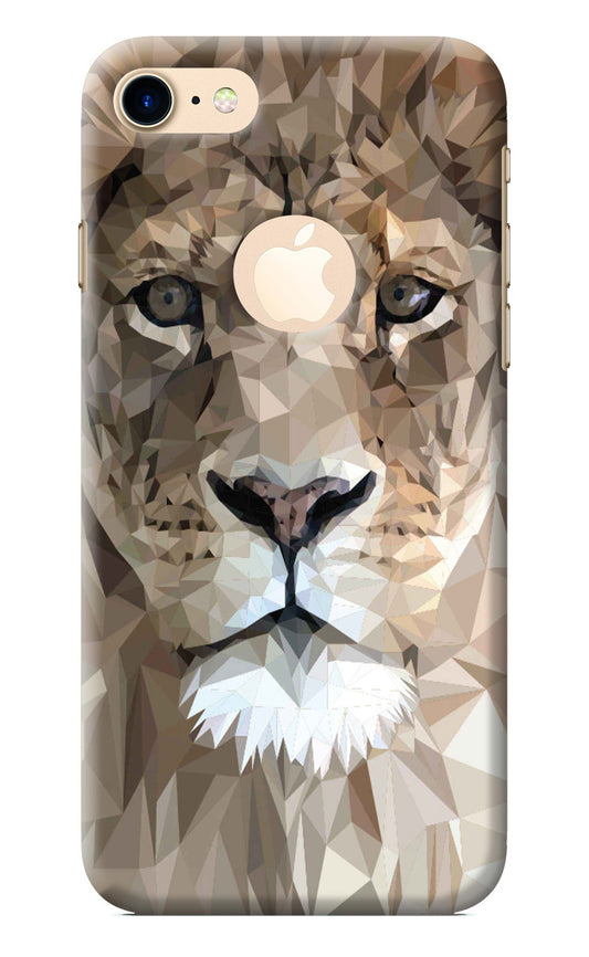 Lion Art iPhone 7 Logocut Back Cover