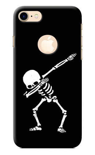 Dabbing Skeleton Art iPhone 7 Logocut Back Cover
