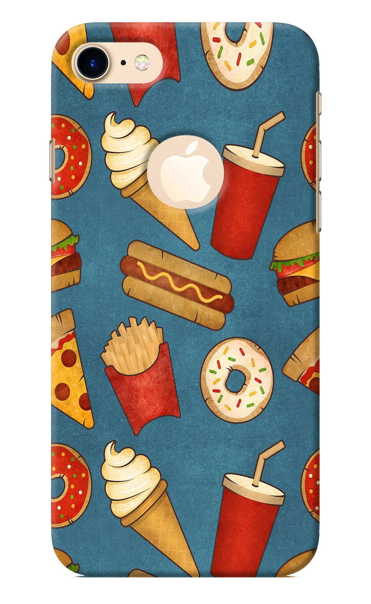 Foodie iPhone 7 Logocut Back Cover