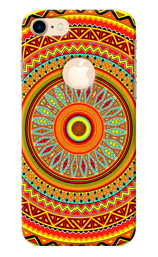 Mandala Pattern iPhone 7 Logocut Back Cover