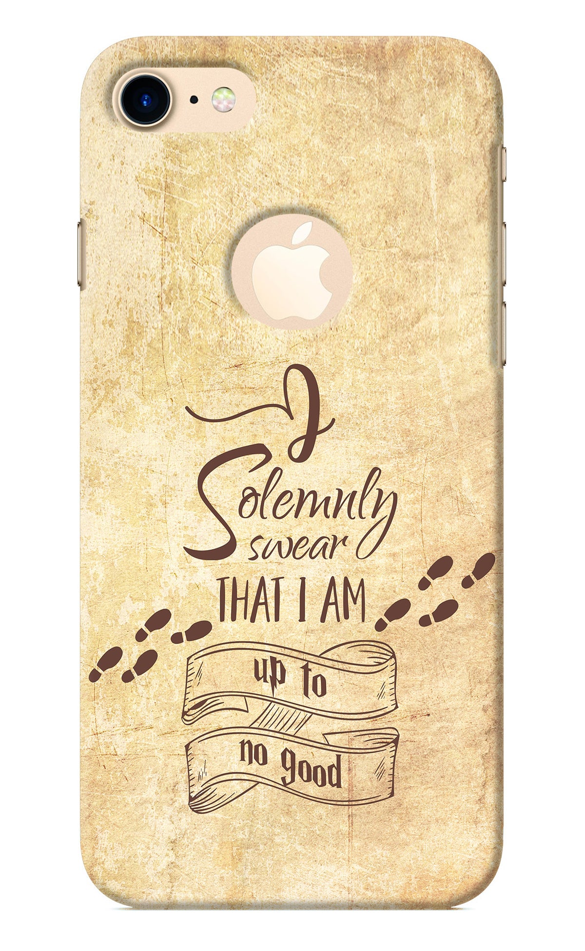 I Solemnly swear that i up to no good iPhone 7 Logocut Back Cover