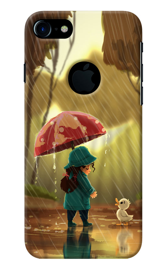 Rainy Day iPhone 7 Logocut Back Cover