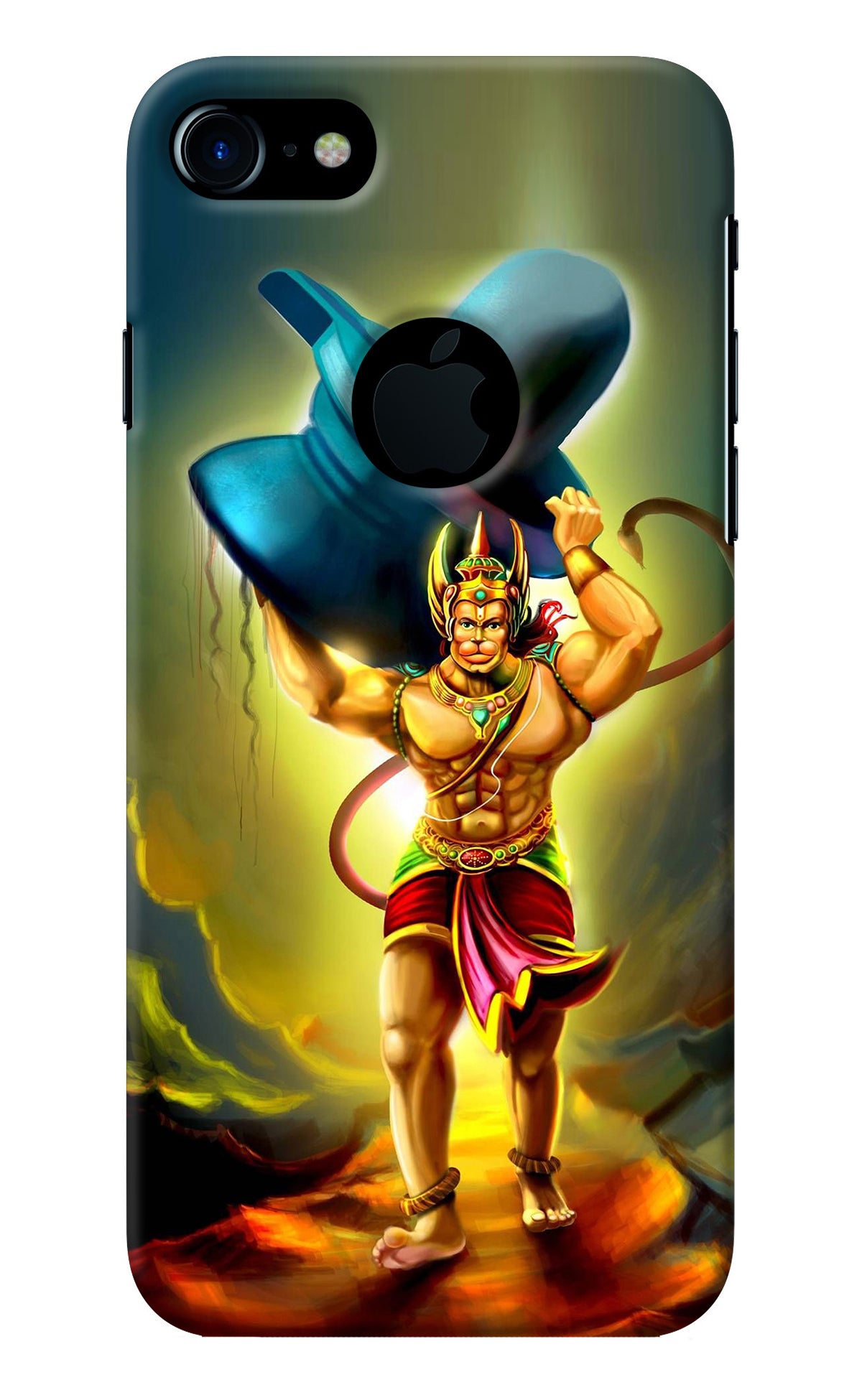 Lord Hanuman iPhone 7 Logocut Back Cover