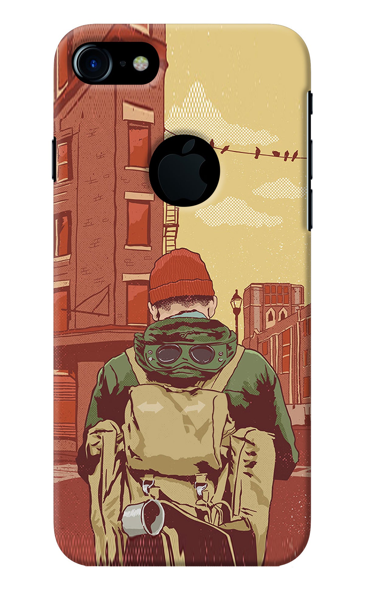 Adventurous iPhone 7 Logocut Back Cover