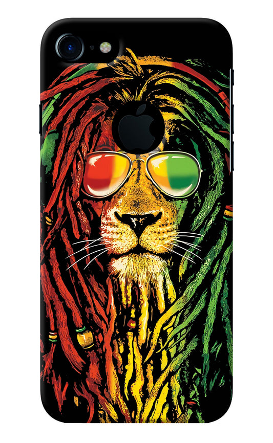 Rasta Lion iPhone 7 Logocut Back Cover