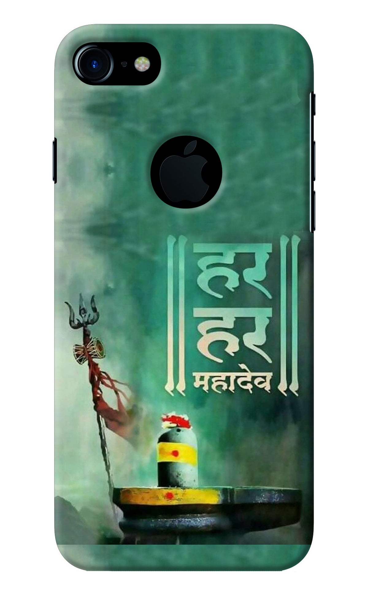 Har Har Mahadev Shivling iPhone 7 Logocut Back Cover