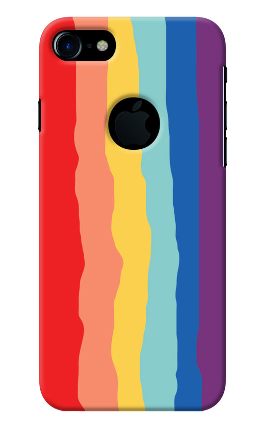 Rainbow iPhone 7 Logocut Back Cover