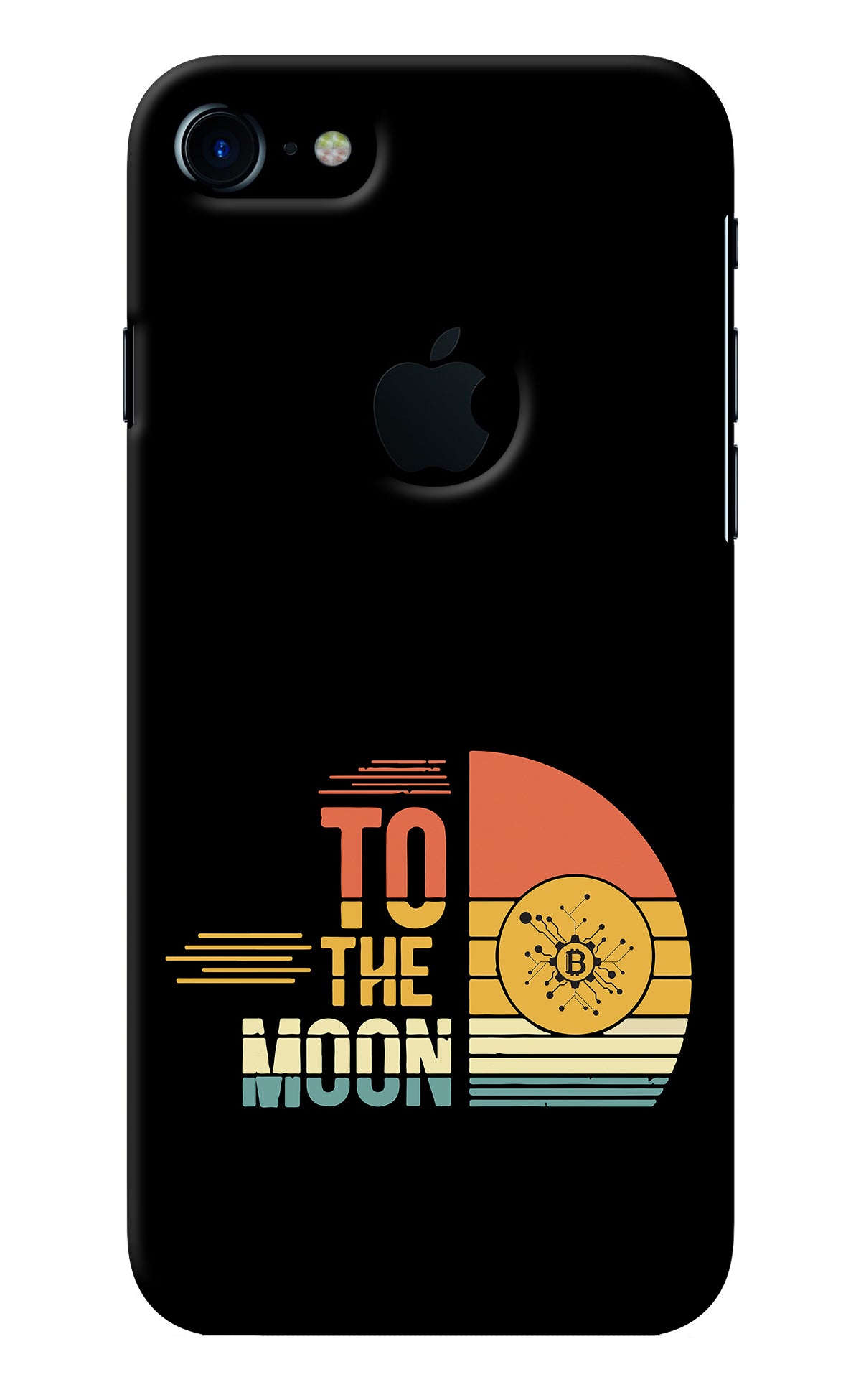 To the Moon iPhone 7 Logocut Back Cover