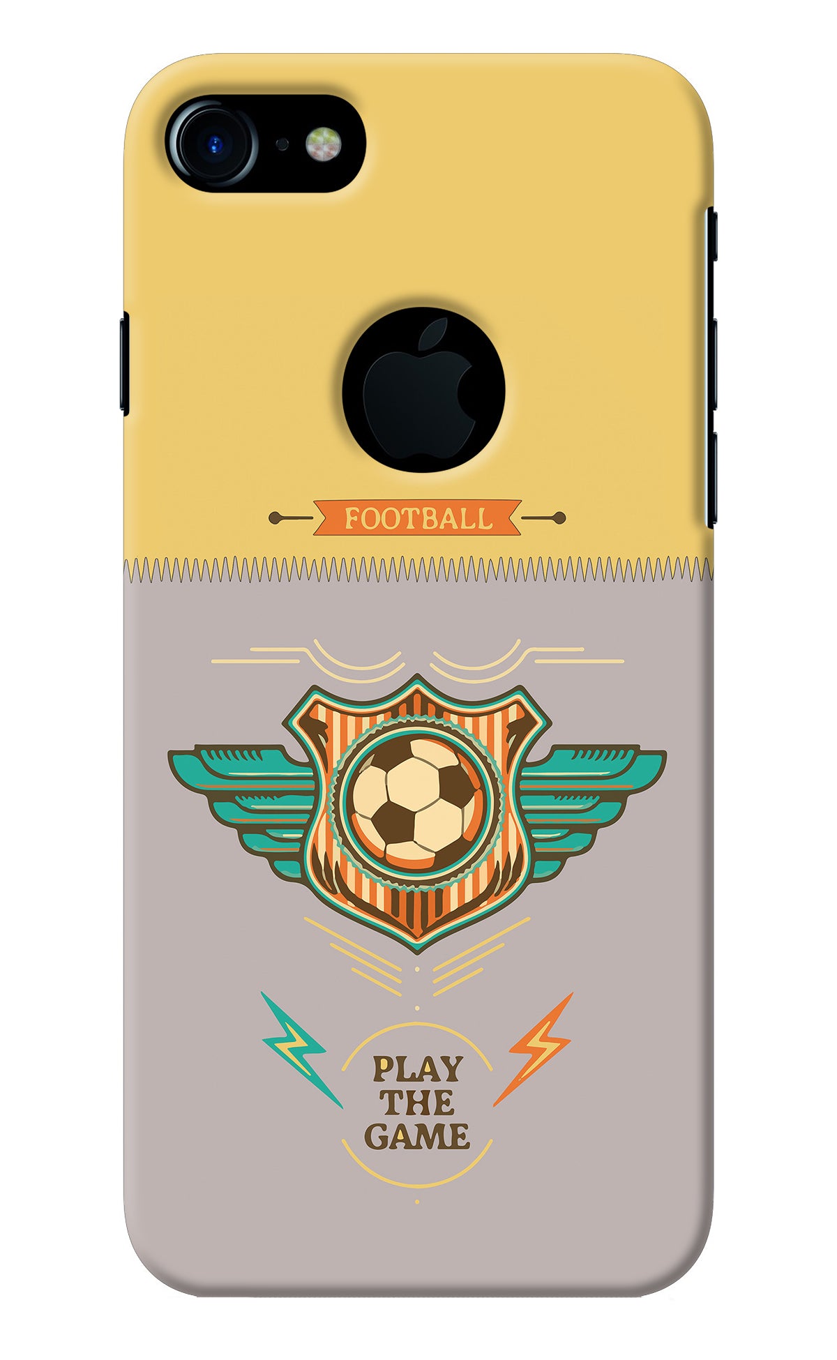 Football iPhone 7 Logocut Back Cover