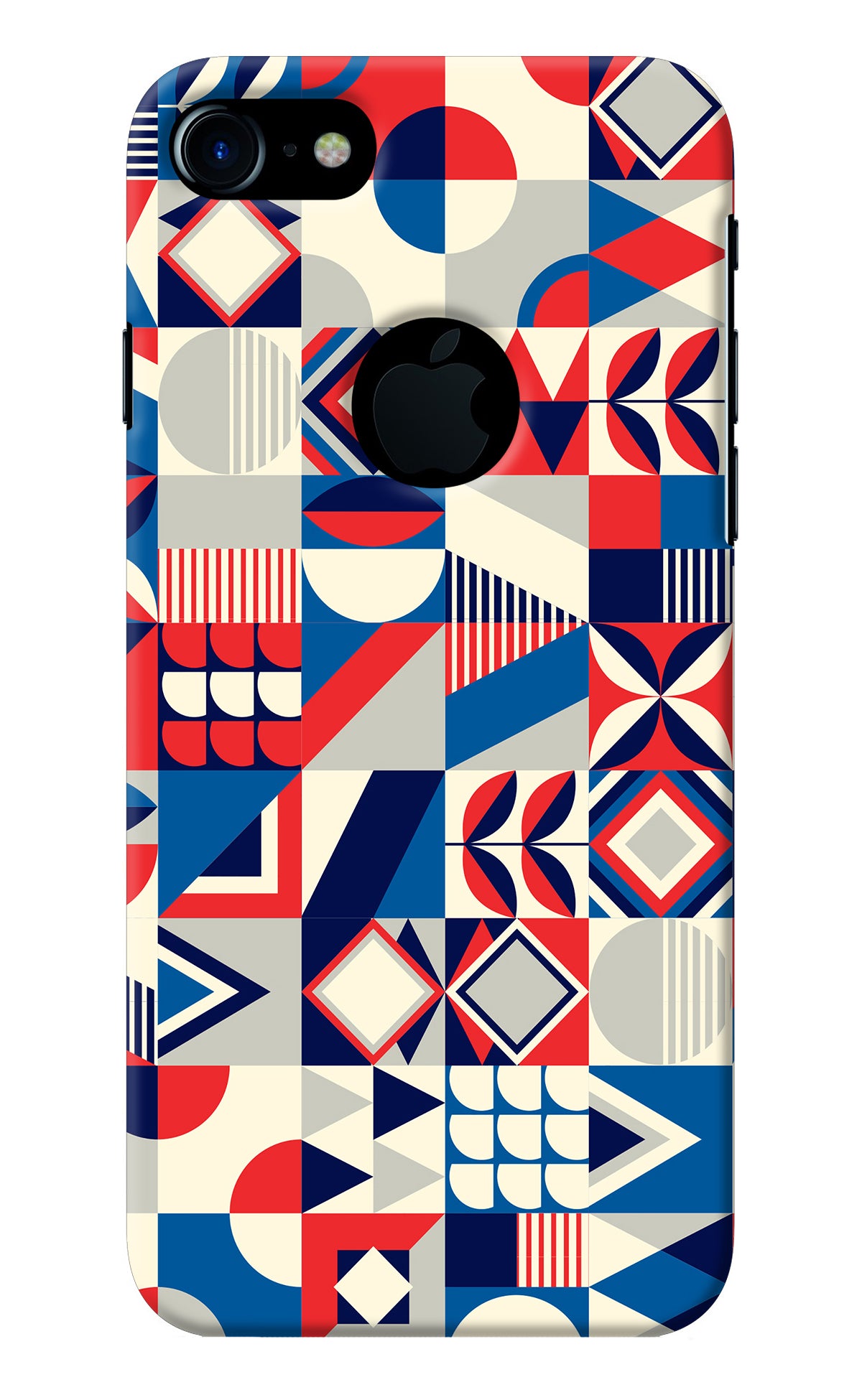 Colorful Pattern iPhone 7 Logocut Back Cover