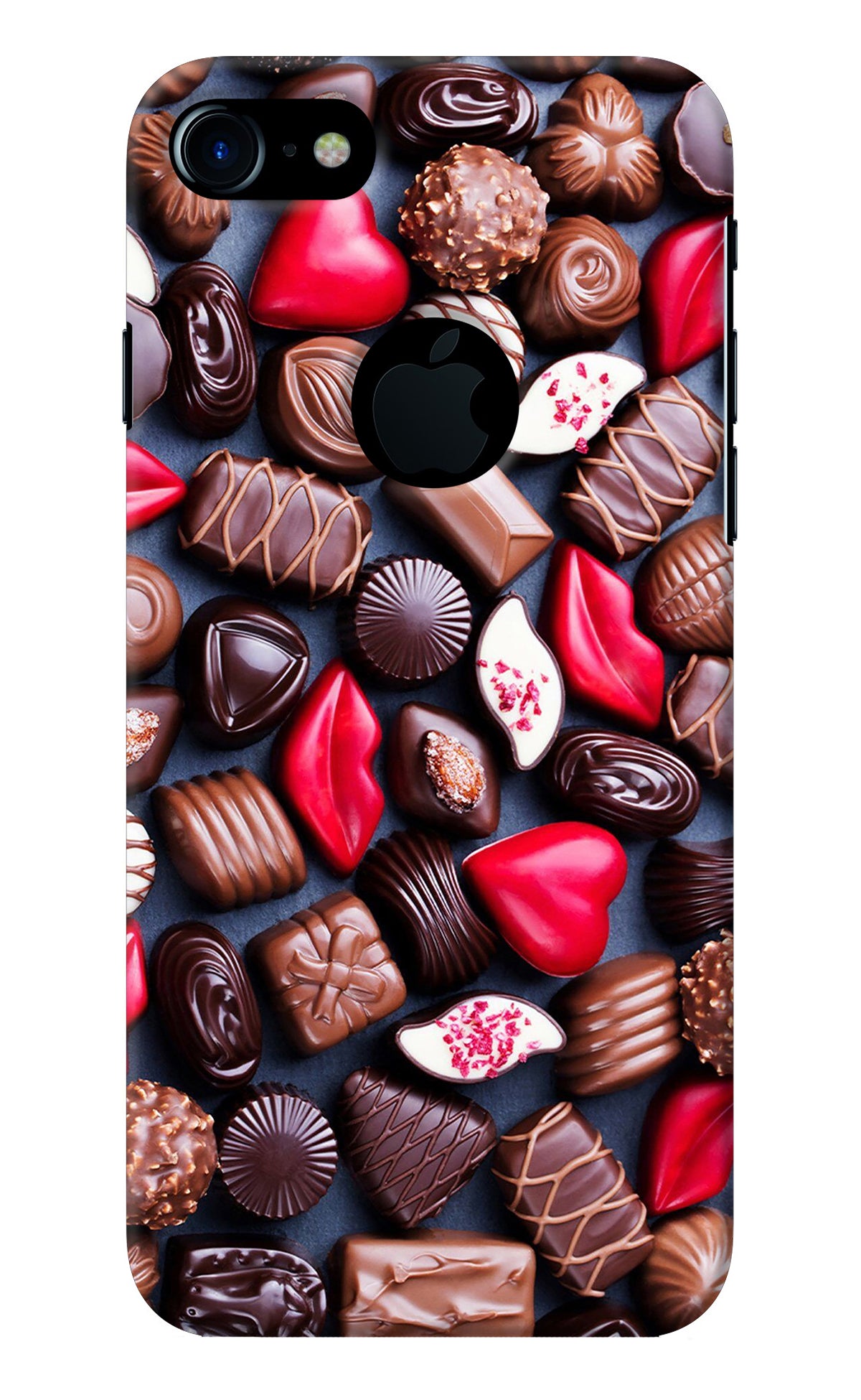 Chocolates iPhone 7 Logocut Back Cover