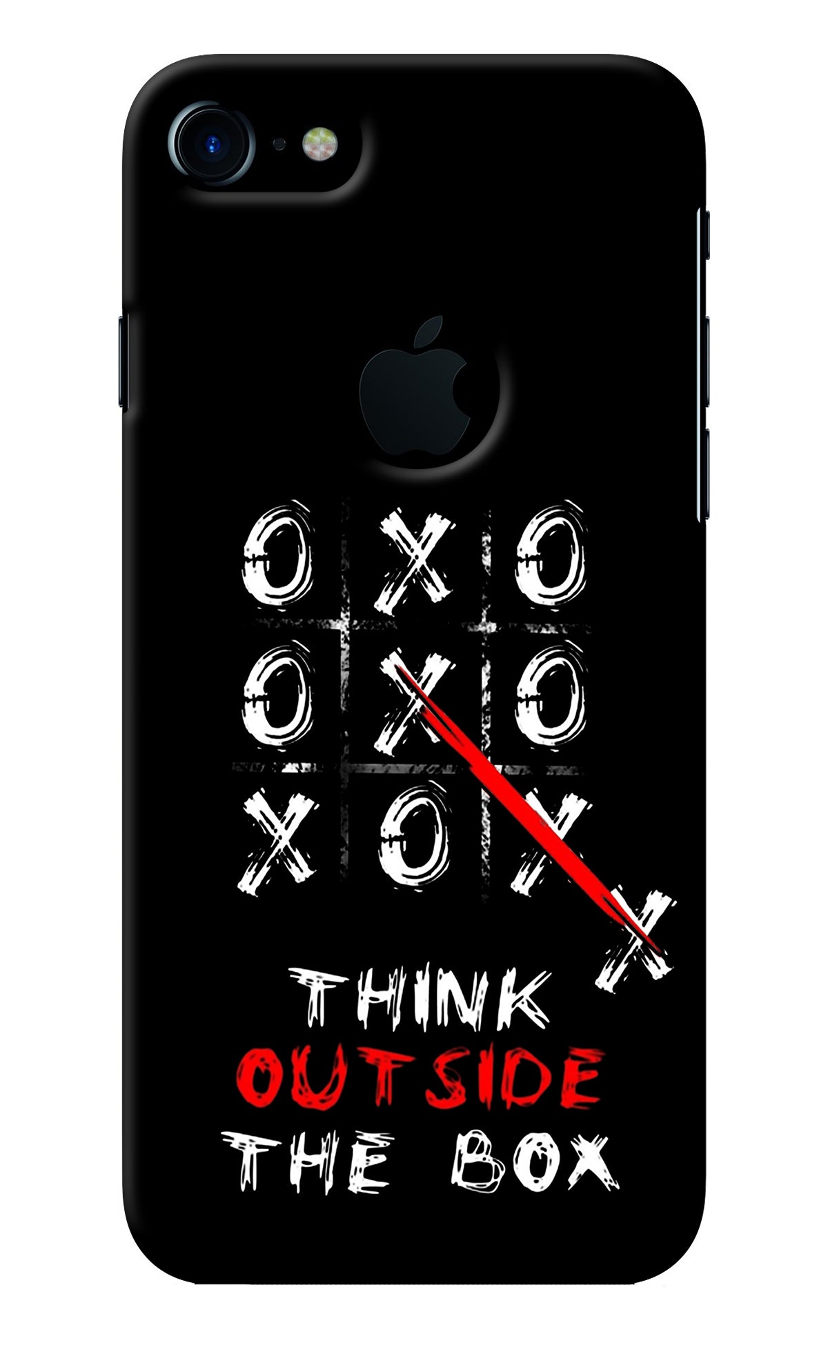 Think out of the BOX iPhone 7 Logocut Back Cover