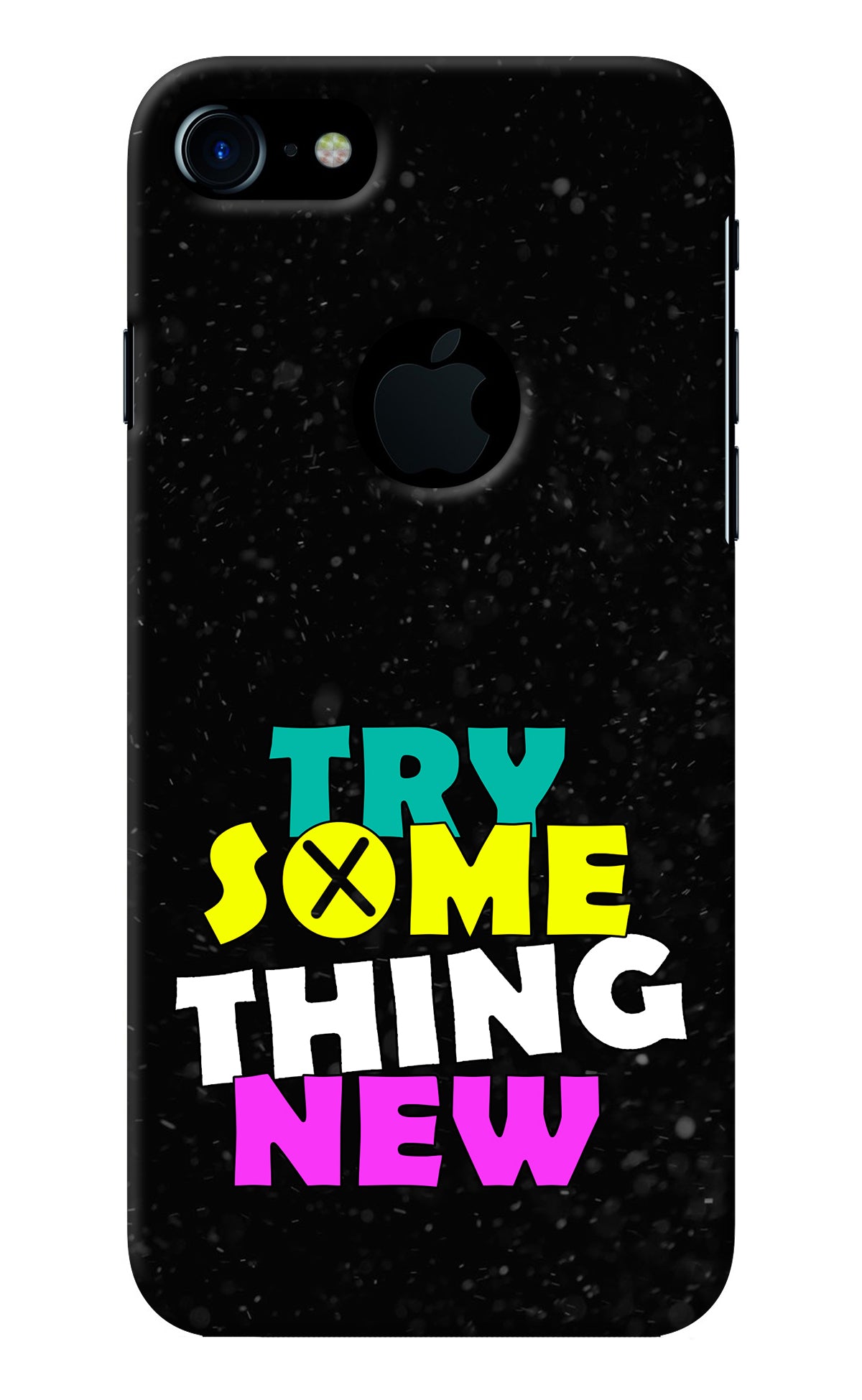 Try Something New iPhone 7 Logocut Back Cover