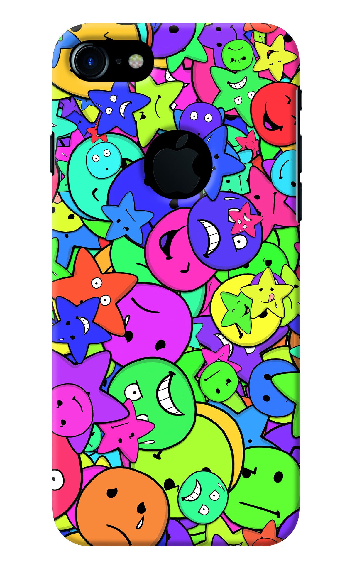 Fun Doodle iPhone 7 Logocut Back Cover