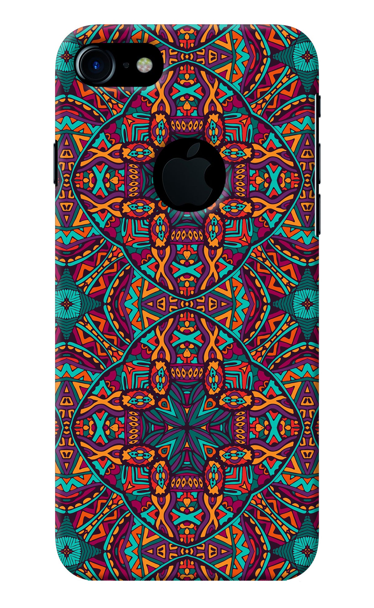 Colour Mandala iPhone 7 Logocut Back Cover