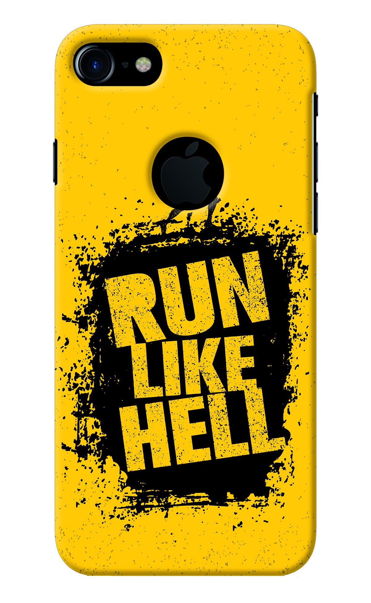 Run Like Hell iPhone 7 Logocut Back Cover