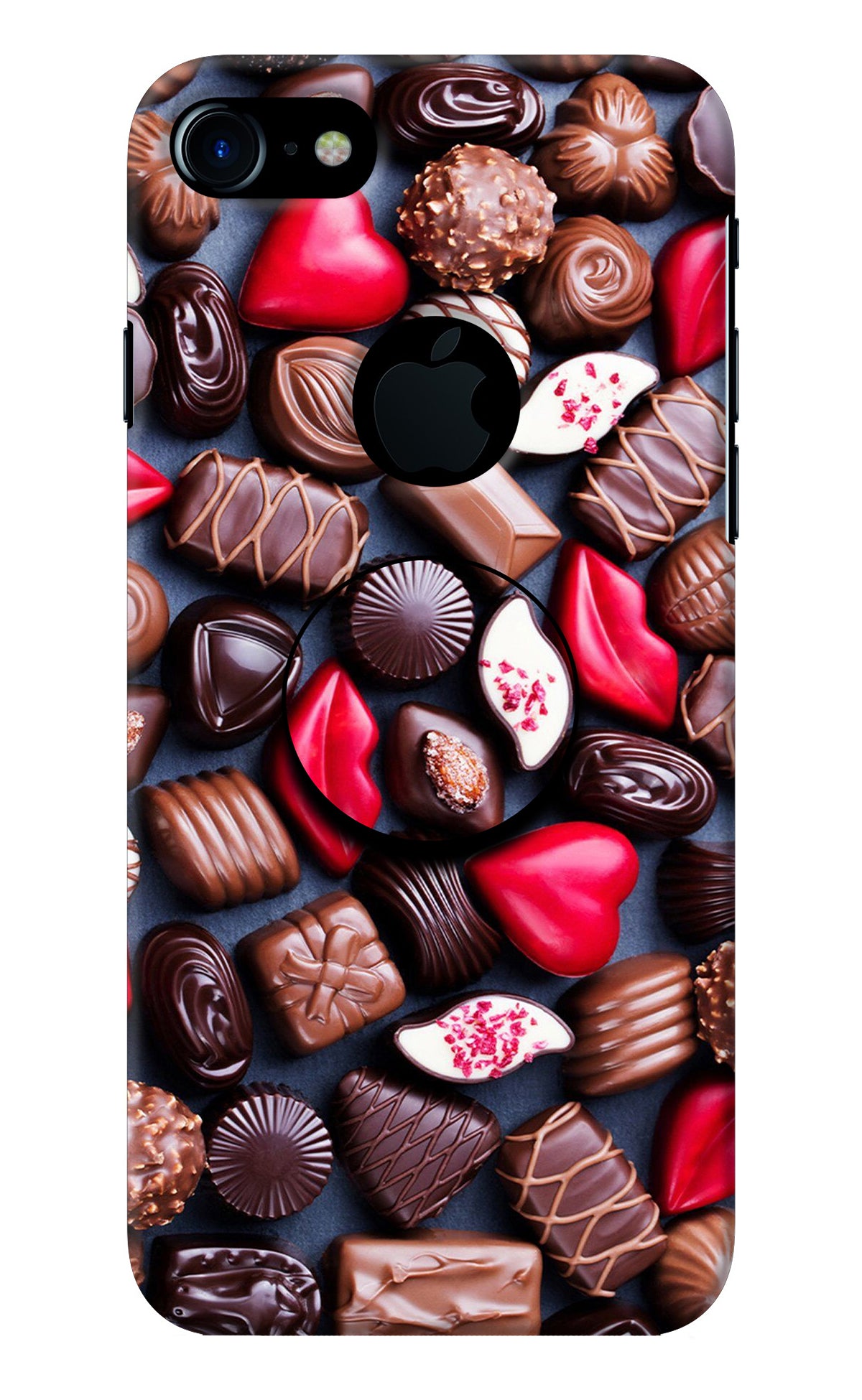 Chocolates iPhone 7 Logocut Pop Case