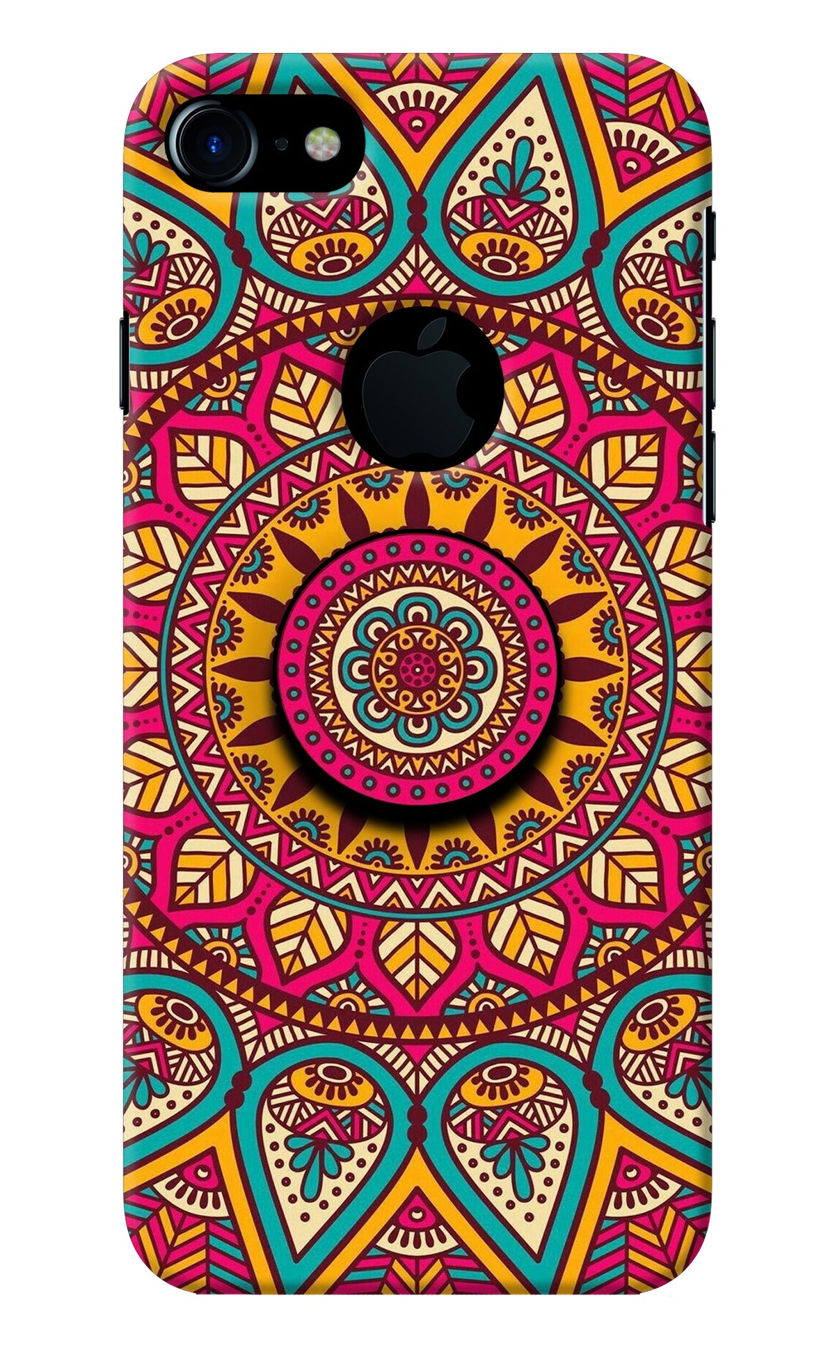 Mandala iPhone 7 Logocut Pop Case