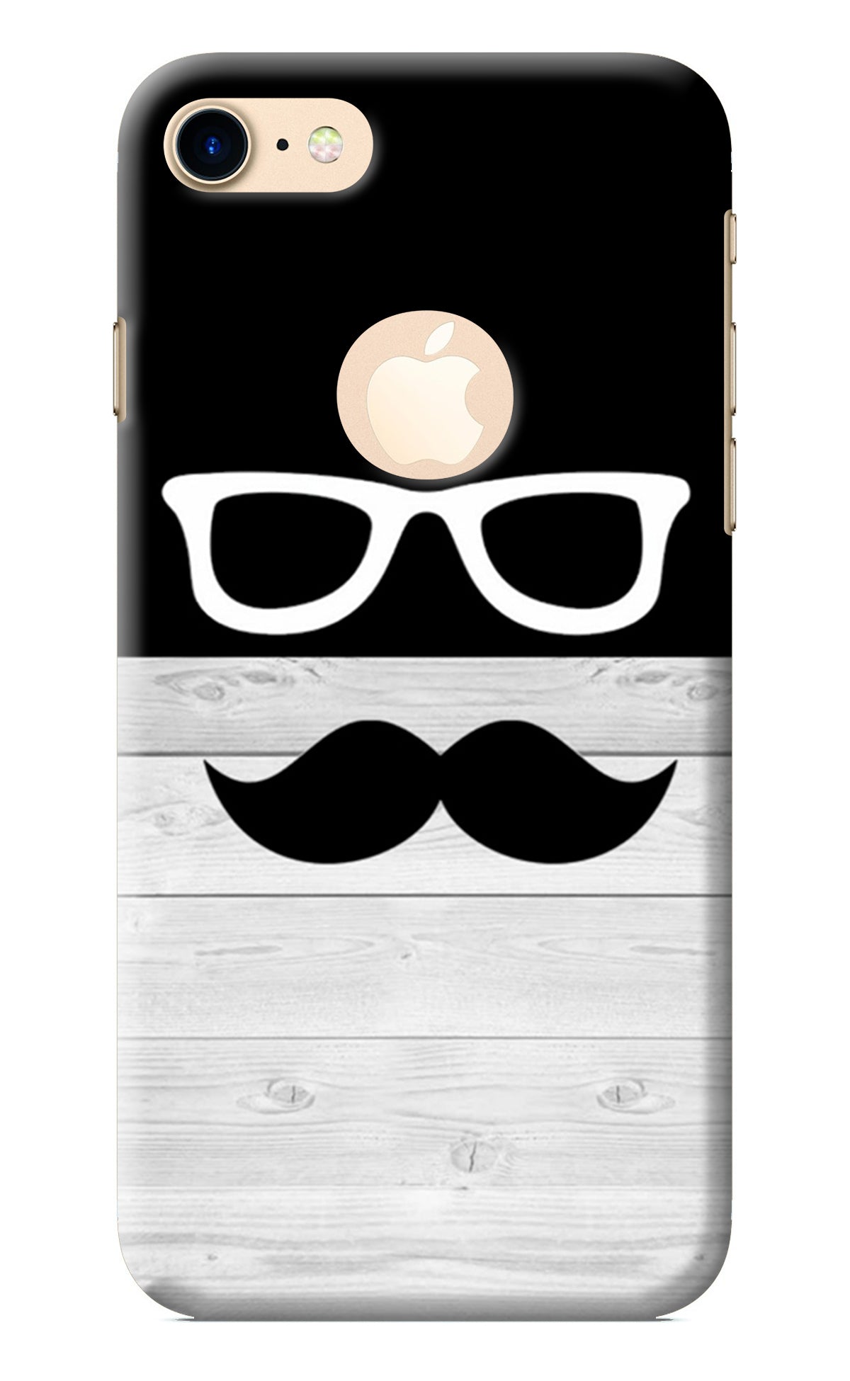 Mustache iPhone 8 Logocut Back Cover