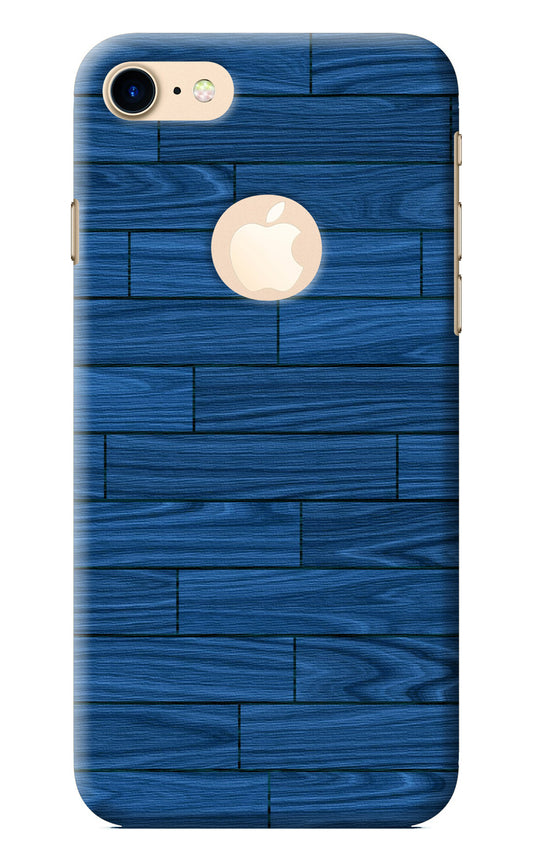 Wooden Texture iPhone 8 Logocut Back Cover
