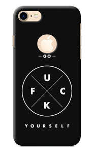 Go Fuck Yourself iPhone 8 Logocut Back Cover