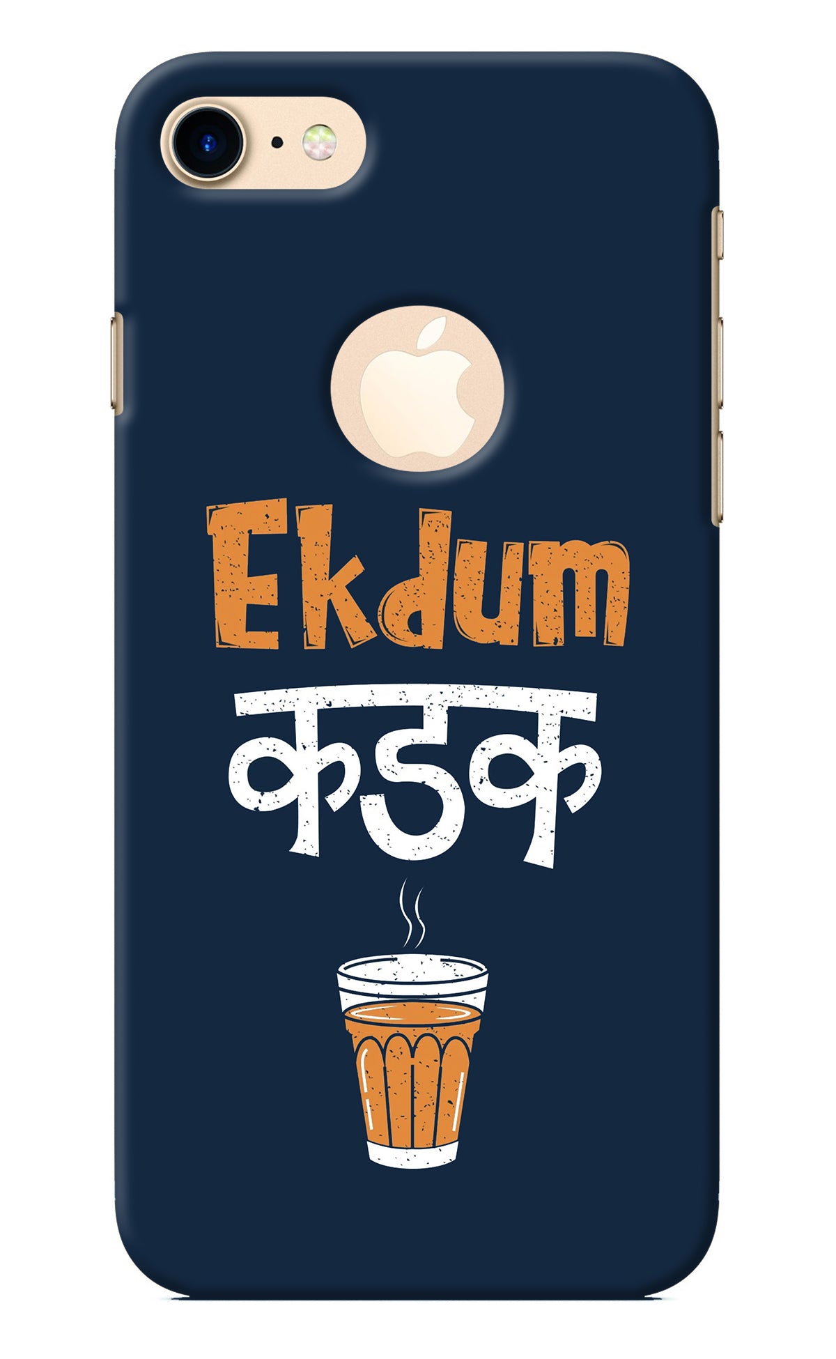 Ekdum Kadak Chai iPhone 8 Logocut Back Cover