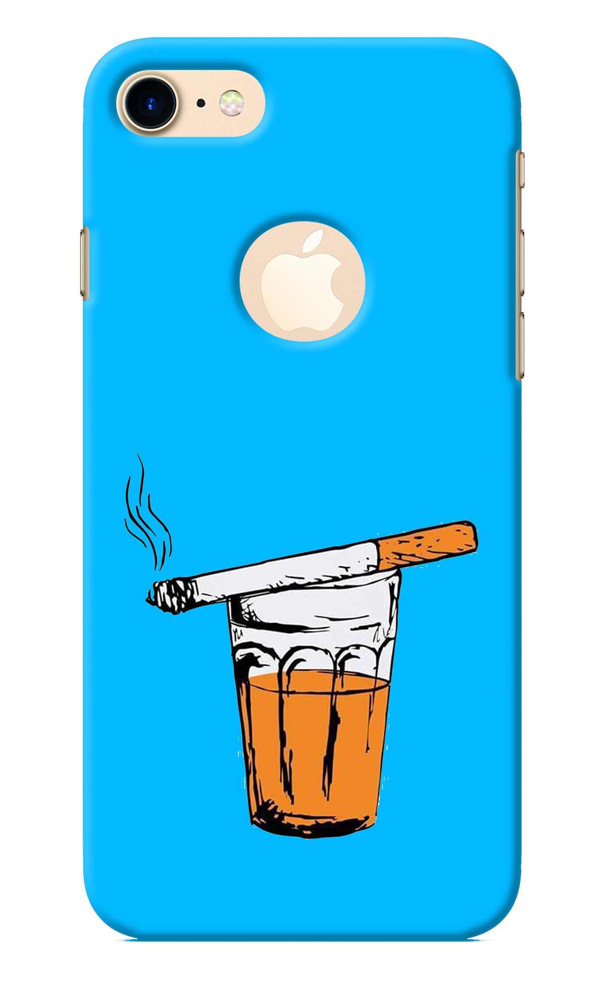 Chai Sutta iPhone 8 Logocut Back Cover